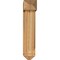 Ekena Millwork Traditional Arts and Crafts Rough Sawn Bracket w/ Offset Brace, Western Red Cedar, 8"W x 26"D x 38"H BKT0806X26X38TRA03RWR - alternate 3